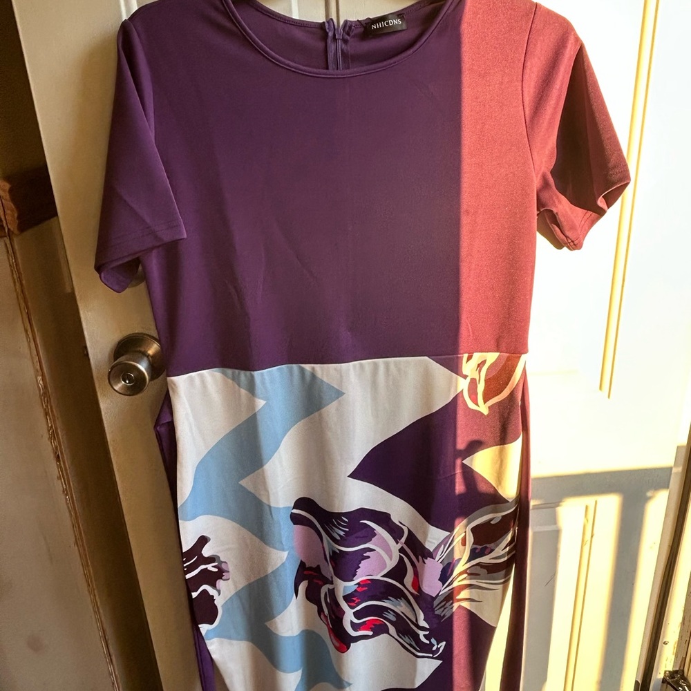 Purple Women’s Dress NHICDNS